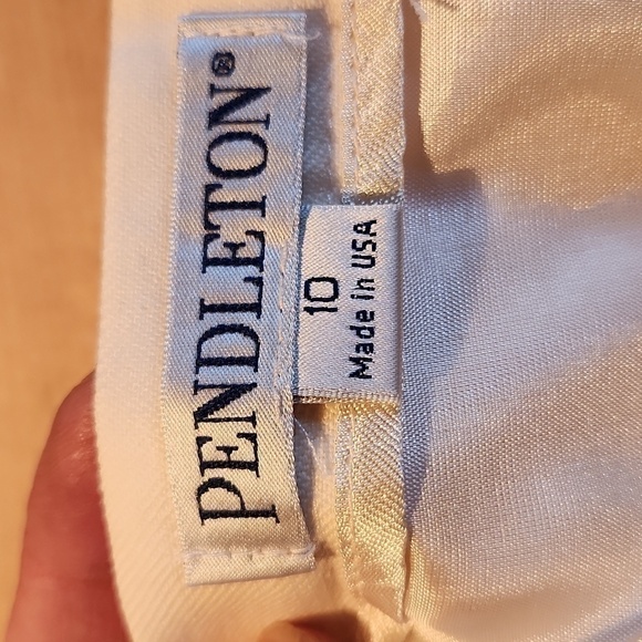 Vtg Pendleton Wool Straight Skirt - Picture 3 of 8